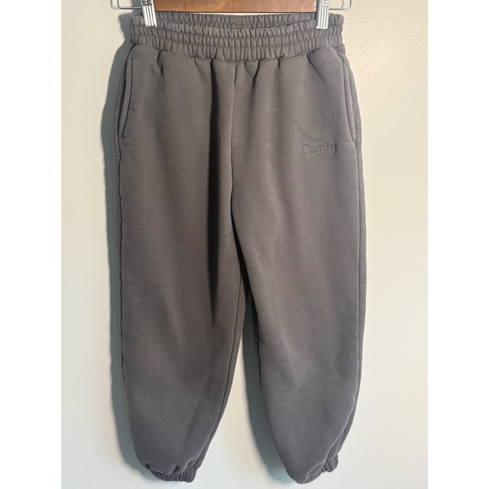 Comfrt Kids Sweatpants Lot of 2 Grey Blue Pastel Edit Joggers Size Medium